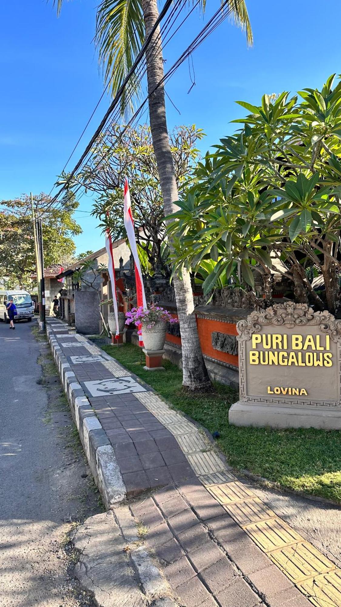 Puri Bali Hotel Lovina Beach Extérieur photo